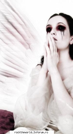 poze dark white blooded angel...