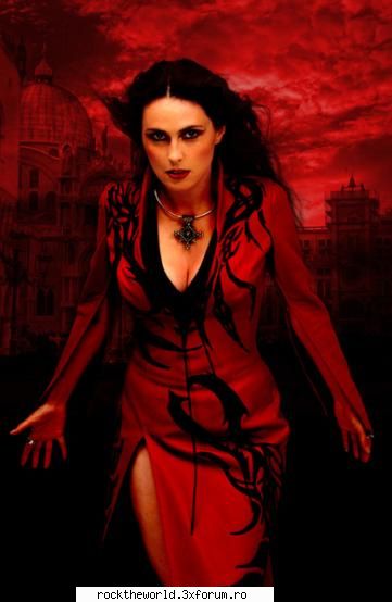 Cea mai buna voce feminina din rock - Sharon de la Within Teptation - Artisti rock