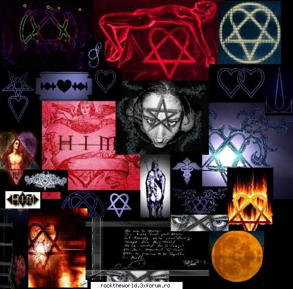 Versuri preferate - HIM - Vampire Heart You can't escape - Despre rock-muzica,versuri si melodii preferate